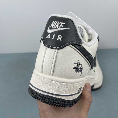 NIKE AIR FORCE 1 x STUSSY CUSTOM WHITE Replico