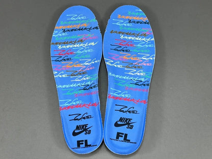 Nike SB Dunk Low Futura Laboratories Bleached Aqua sneaker white grey aqua limited edition skate shoe