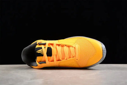 nike ja 1 x wet cement basketball shoes side view with urban grey textured colorway