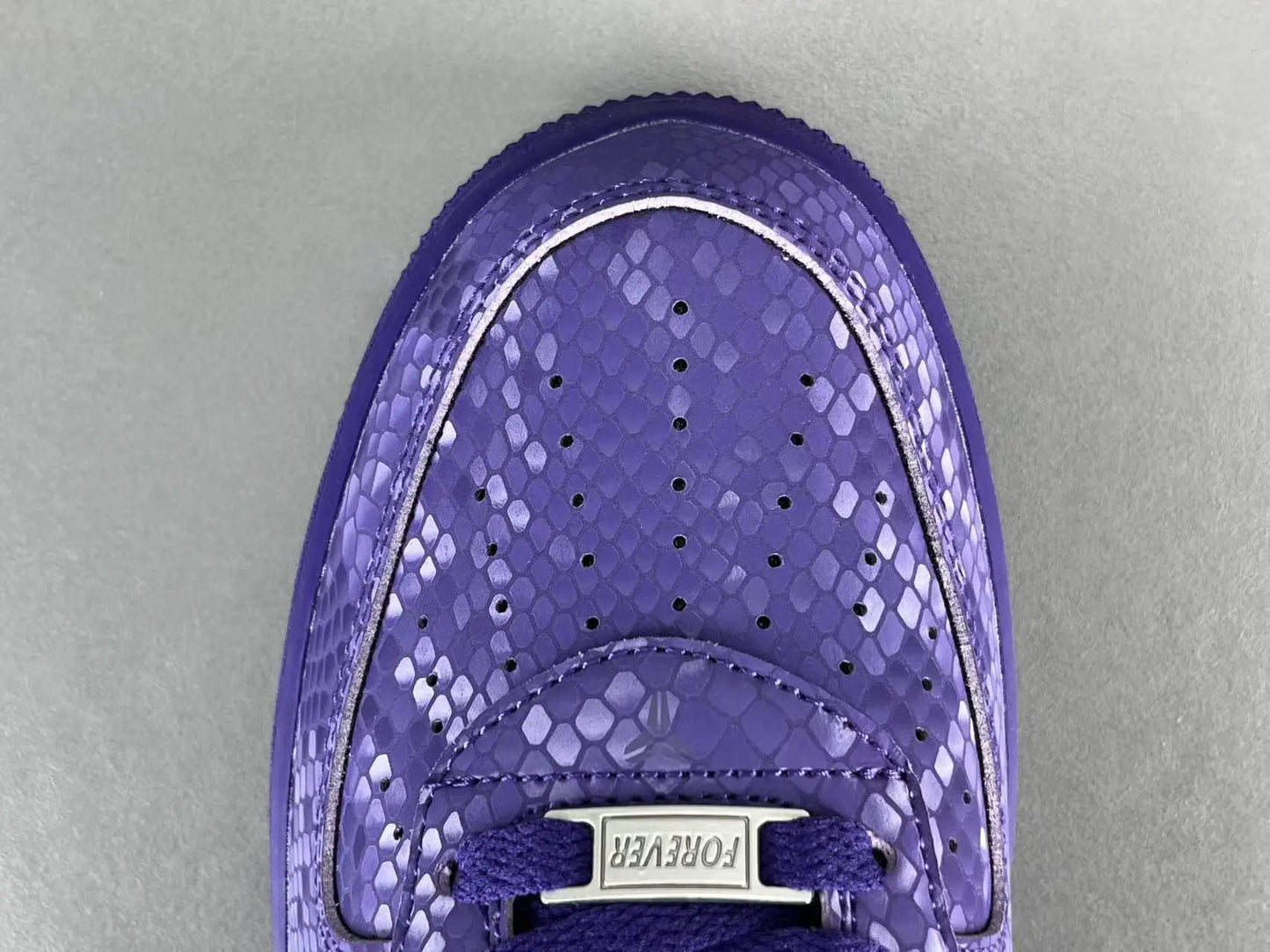 Nike Air Force 1 Court Purple Kobe Bryant inspired basketball sneakers leather
