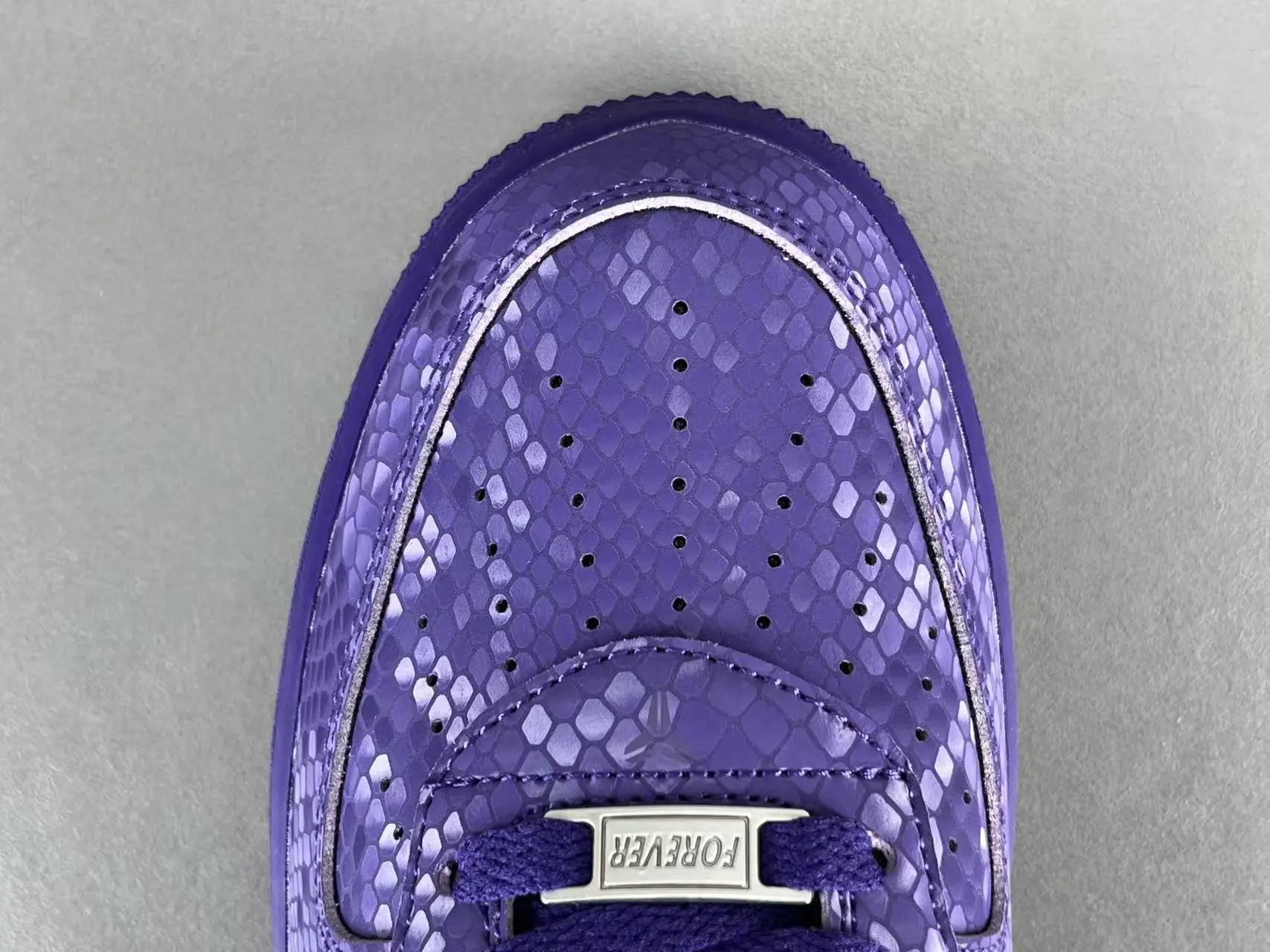 Nike Air Force 1 Court Purple Kobe Bryant inspired basketball sneakers leather