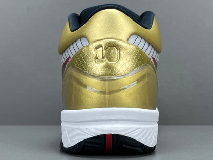 NIKE Kobe 4 Protro Gold Medal basketball sneaker, low-top, premium design