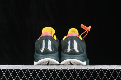 Nike Kobe 5 Protro EYBL basketball shoes in vibrant multicolor tournament-inspired design
