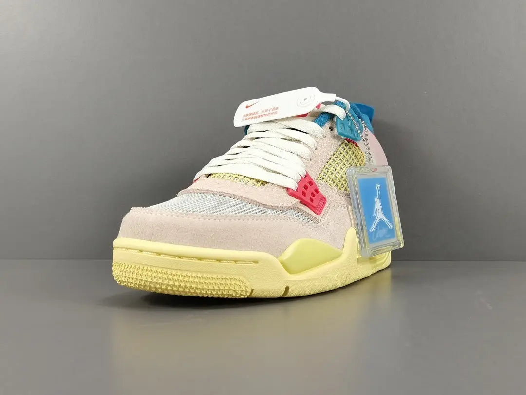 Jordan 4 Union Guava Ice off-white pink limited edition premium sneakers unisex
