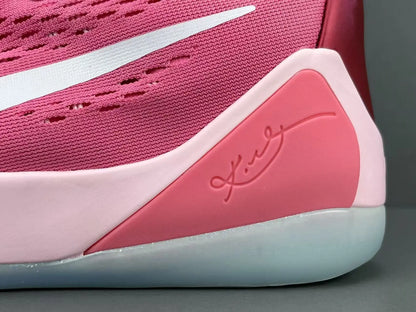 Nike Kobe 9 EM Low Protro Kay Yow Think Pink basketball shoes mens sneakers
