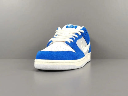 Nike SB Dunk Low Fly Streetwear Gardenia blue white green sneaker floral embroidery limited edition skate shoe