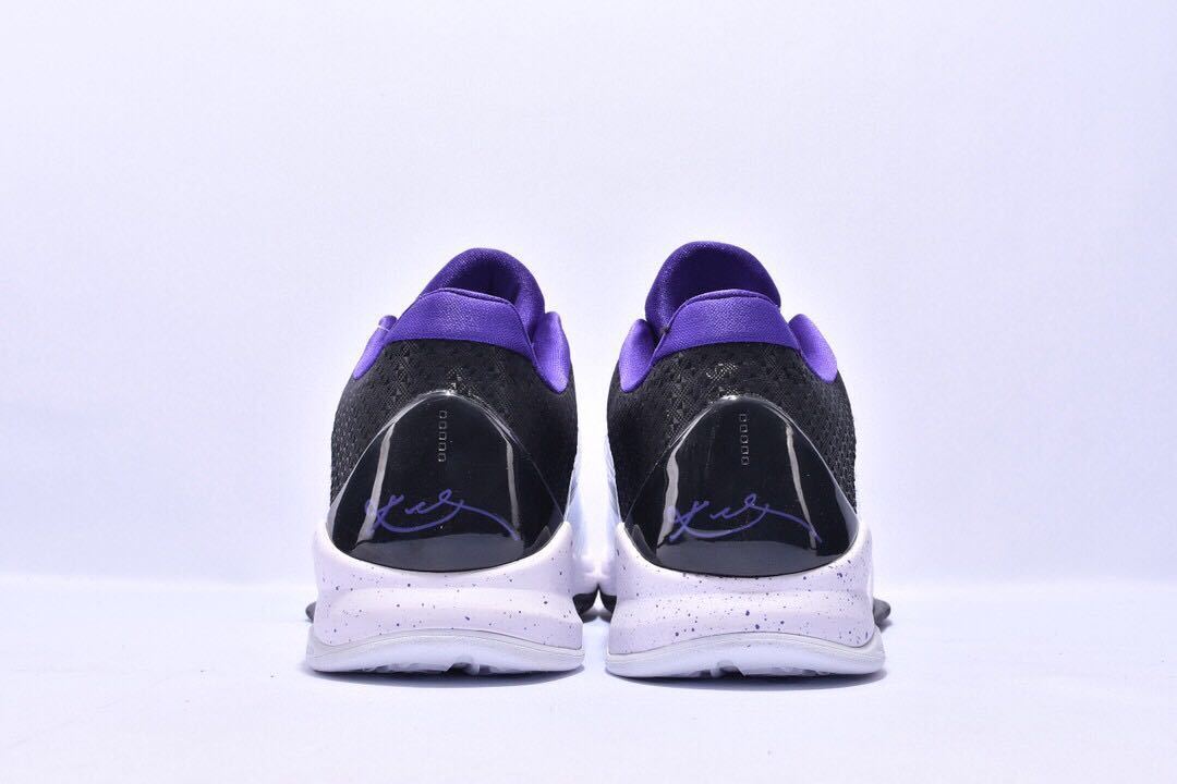 Nike Zoom Kobe 5 x Inline basketball shoes in black and white colorway

