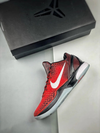 Nike Kobe 6 Protro Challenge Red All-Star basketball shoes bold commemorative edition
