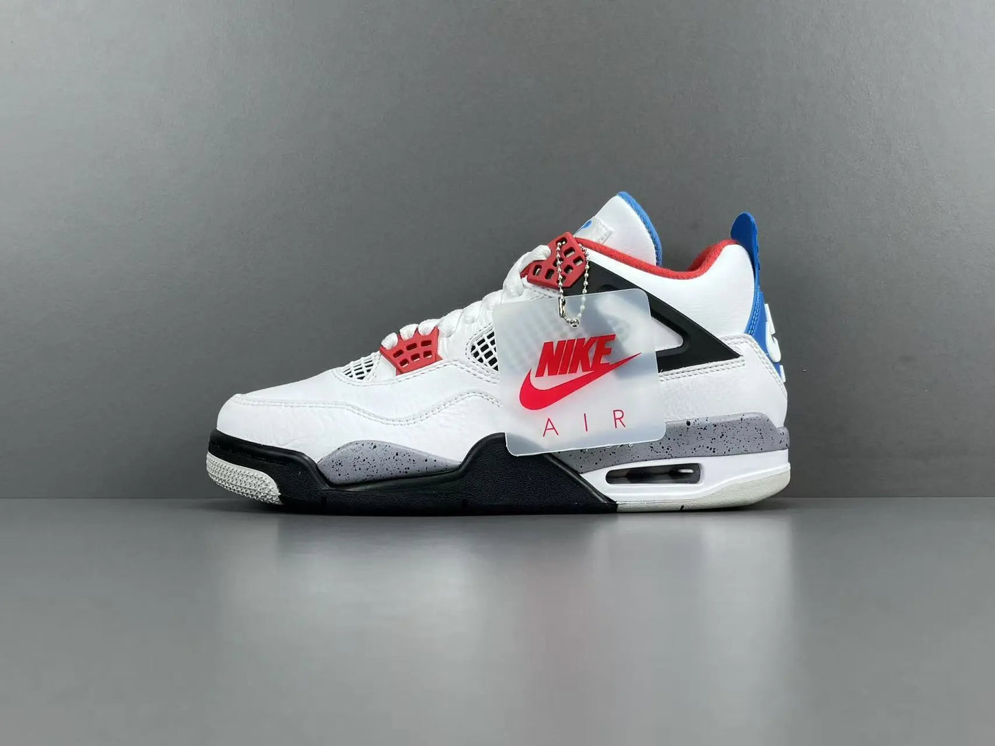 Air Jordan 4 What The multicolor sneakers iconic men's limited edition shoes
