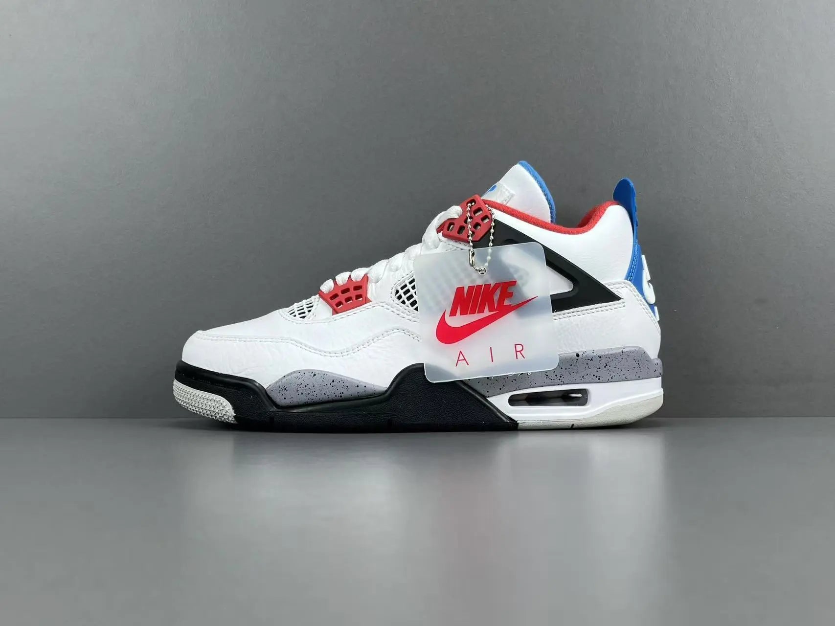 Air Jordan 4 What The multicolor sneakers iconic men's limited edition shoes
