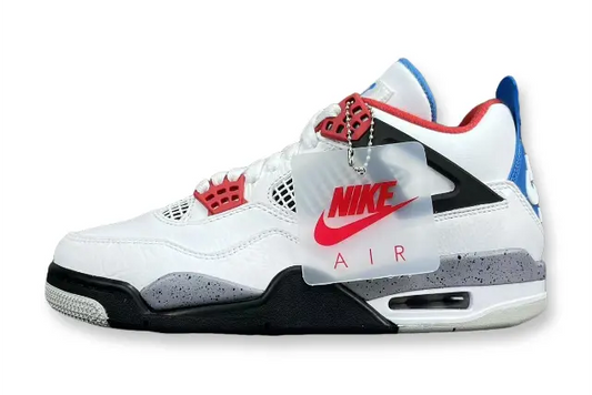 Air Jordan 4 What The multicolor sneakers iconic men's limited edition shoes
