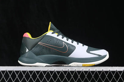 Nike Kobe 5 Protro EYBL basketball shoes in vibrant multicolor tournament-inspired design
