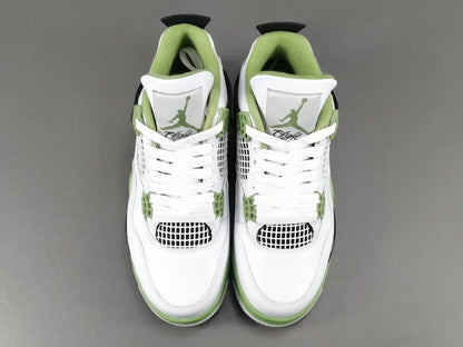 Jordan 4 Seafoam white green leather retro limited edition sneakers unisex premium
