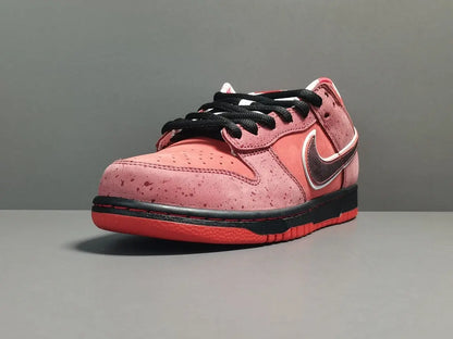 Nike SB Dunk x Concepts Red Lobster sneaker with bold red nautical details
