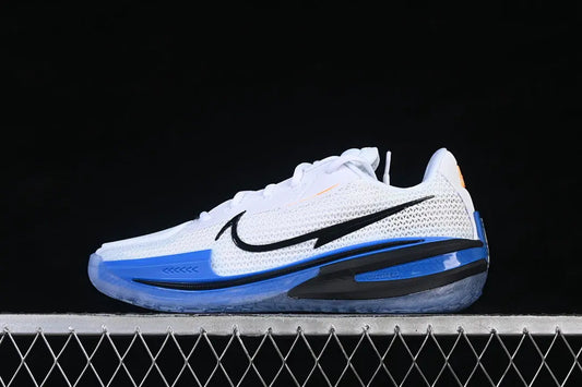 Nike Air Zoom GT Cut White Photo Blue basketball shoes with Zoom Air cushioning