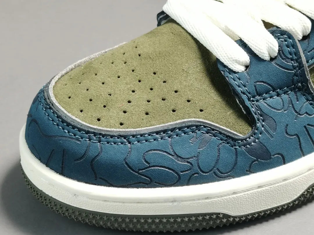 BAPE SK8 STA sneakers army green streetwear premium casual stylish shoes