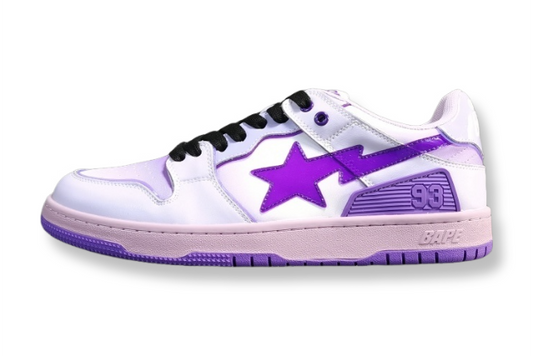 BAPE SK8 STA sneakers purple streetwear premium casual stylish shoes