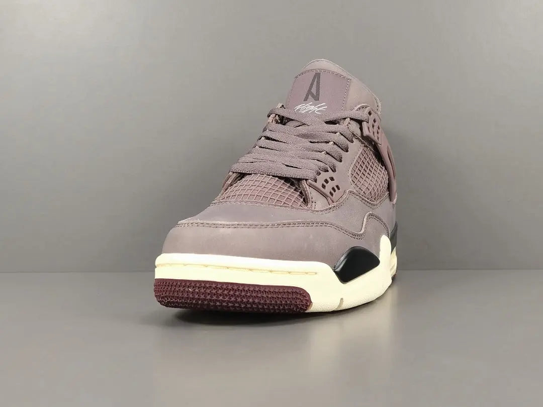Jordan 4 A Ma Maniére Violet Ore purple grey premium leather retro sneakers unisex
