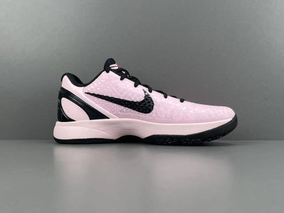 Nike Kobe 6 Protro Kay Yow black pink basketball shoes limited edition
