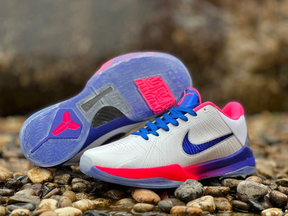 Nike Kobe 5 Protro Kay Yow edition basketball shoes with pink tribute design
