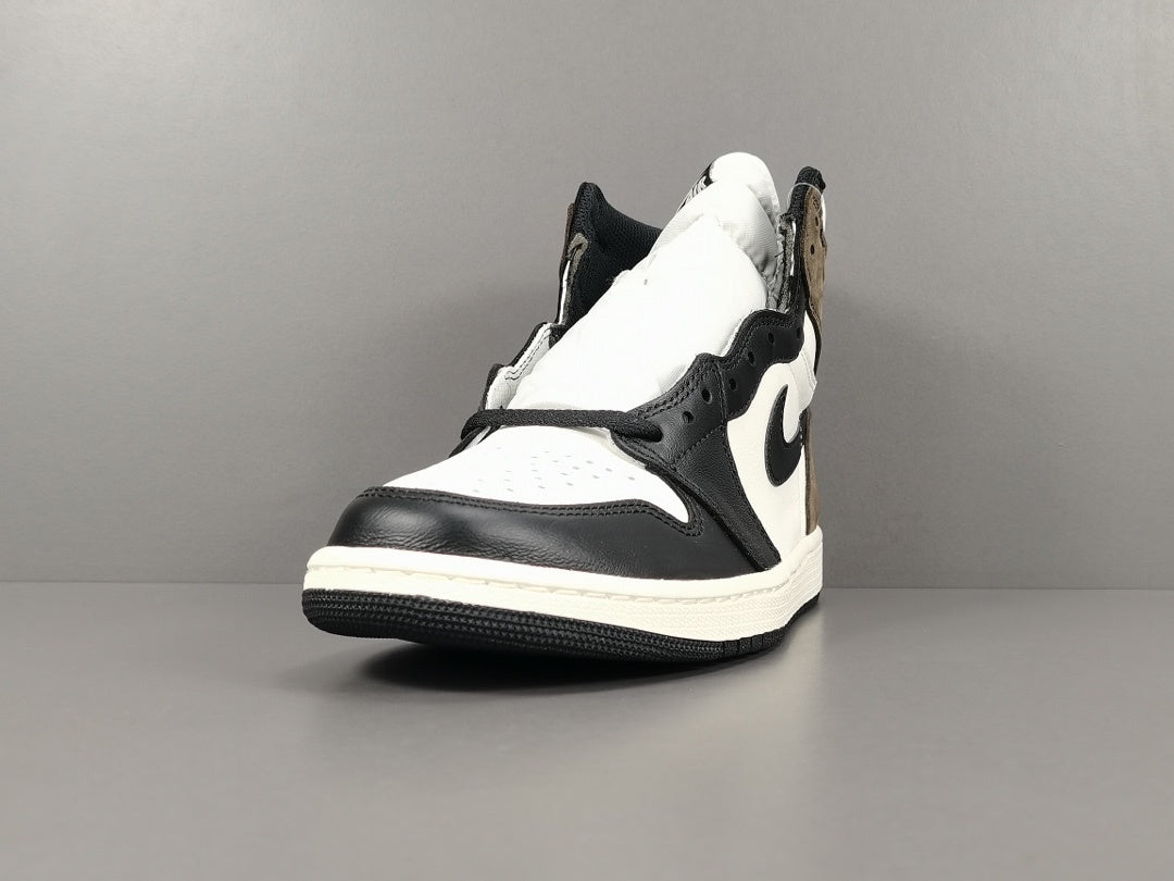 Jordan 1 Retro High Dark Mocha sneakers with premium leather and timeless style