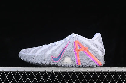 nike ja 3 x light show basketball shoes side view with vibrant illuminated colorway design