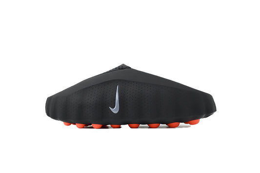 Nike Mind 001 Slide Black Chrome side view lightweight cushioned Nike slides slip-on sandals comfortable casual footwear