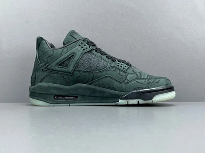 Air Jordan 4 KAWS Black Olive limited edition sneakers premium men's shoes
