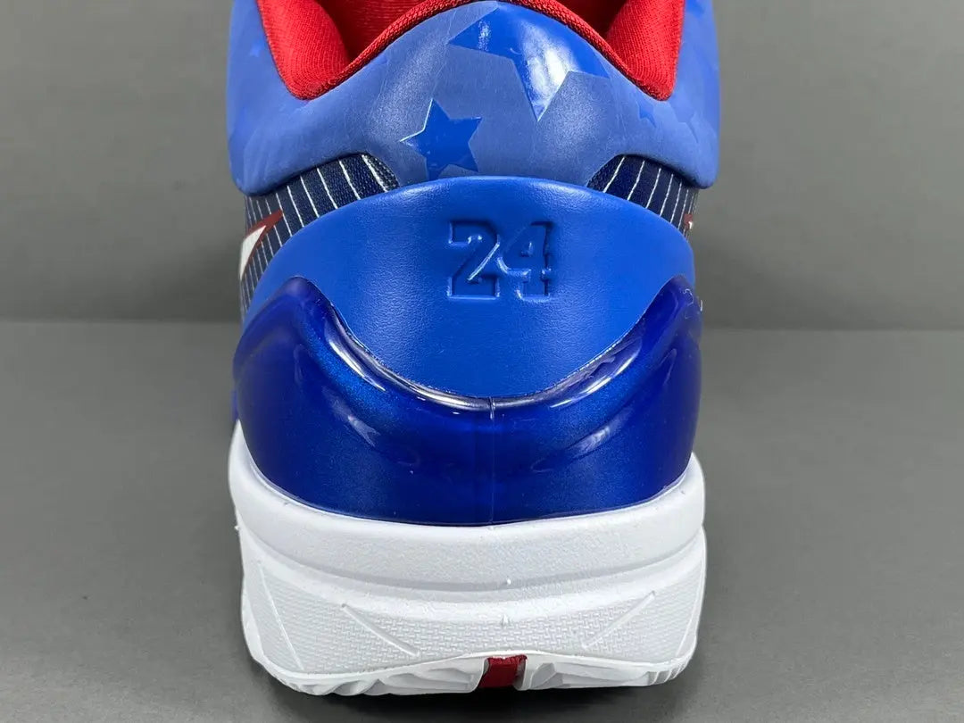 NIKE Kobe 4 Protro Philly basketball sneaker, low-top design, premium materials