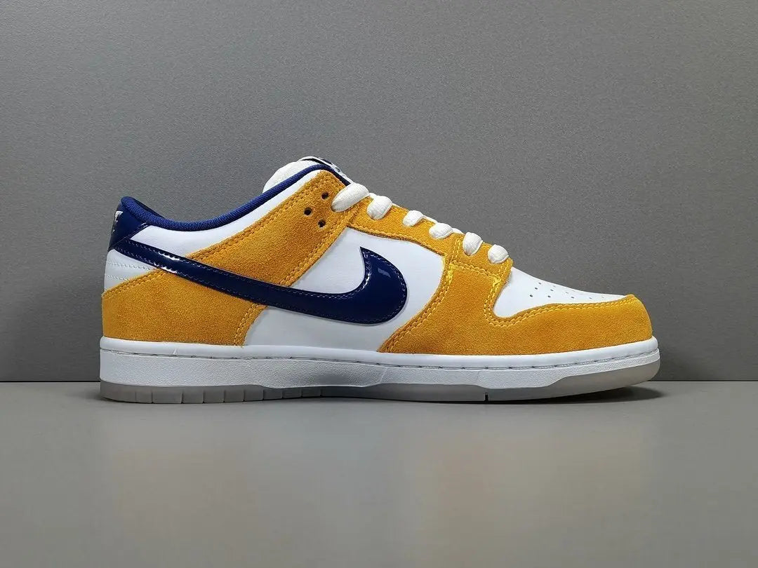 Nike SB Dunk Low Laser Orange black white sneaker limited edition skateboarding streetwear shoe