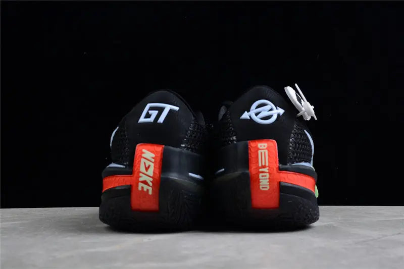 Nike GT Cut Black Crimson Green performance basketball sneakers lightweight low profile design