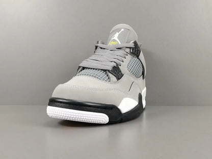 Jordan 4 Cool Grey grey white leather retro sneakers unisex premium
