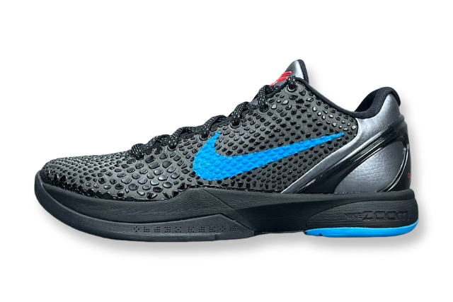 Nike Kobe 6 Protro Dark Knight basketball shoes sleek black inspired design
