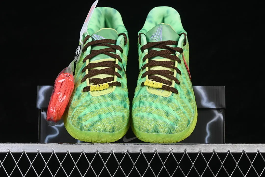 nike ja 3 x zombie basketball shoes side view with dark edgy zombie inspired colorway