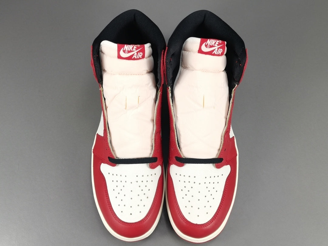 Jordan 1 Retro High Chicago Lost & Found sneakers with classic vintage design