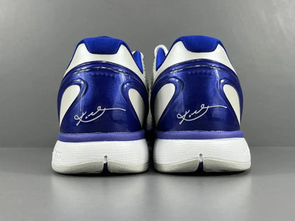 Nike Kobe 6 Concord basketball shoes white and purple sleek performance design
