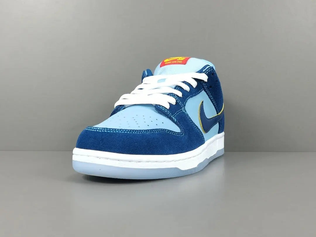 Nike SB Dunk Low Why So Sad? multi-color sneaker premium leather suede limited edition skateboarding shoe