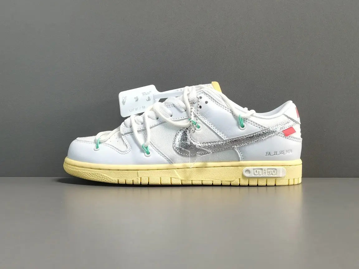 Nike Dunk Off White Lot 01 limited edition sneakers premium streetwear collaboration
