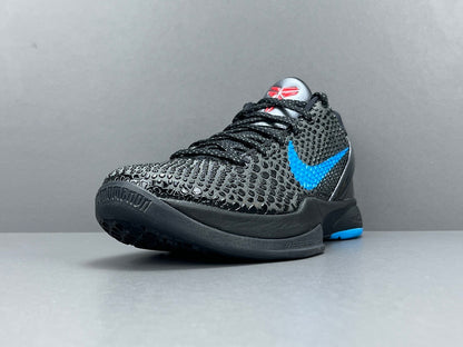 Nike Kobe 6 Protro Dark Knight basketball shoes sleek black inspired design
