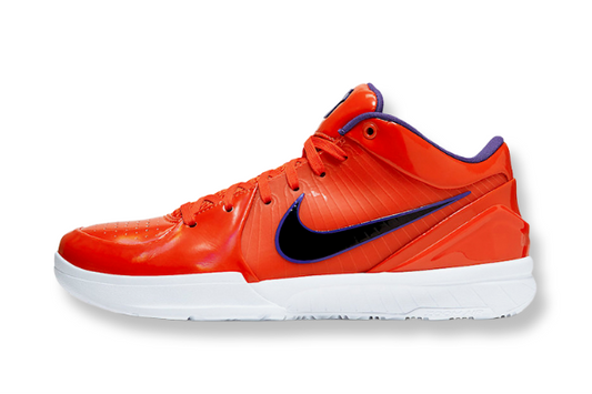 NIKE Kobe 4 Protro x UNDEFEATED Phoenix Suns basketball sneaker, low-top design