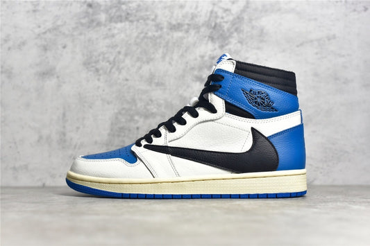 Jordan 1 High OG Fragment Travis Scott sneakers with premium leather and bold design