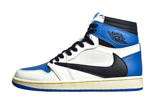 Jordan 1 High OG Fragment Travis Scott sneakers with premium leather and bold design