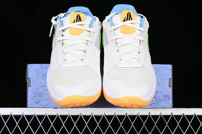 Nike Ja 1 x Trivia basketball sneakers in vibrant limited edition colorway, lightweight performance shoes for men with Zoom Air cushioning