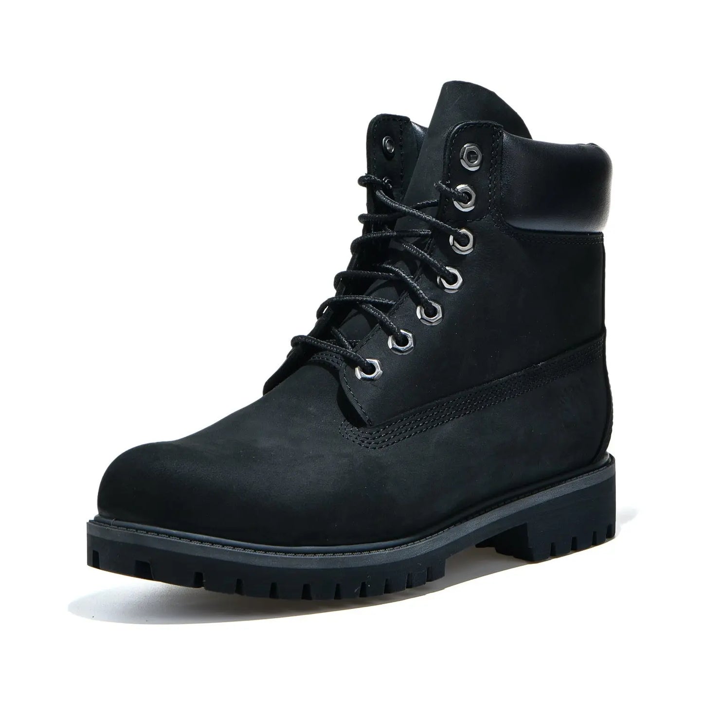 Timberland 6 inch premium waterproof black leather boot for men durable winter