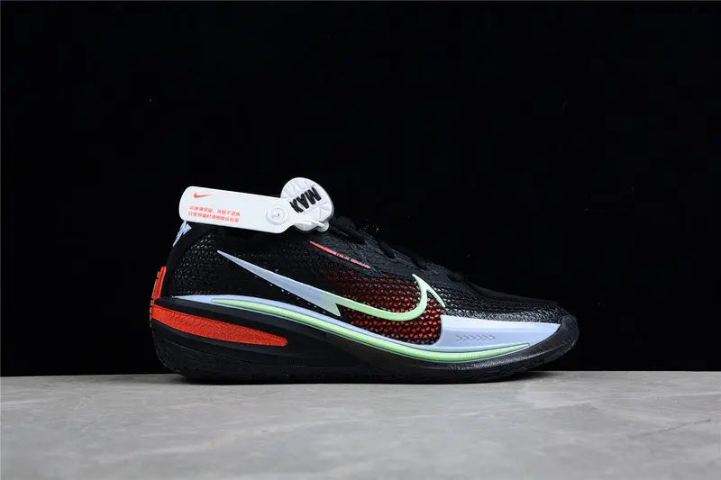 Nike GT Cut Black Crimson Green performance basketball sneakers lightweight low profile design