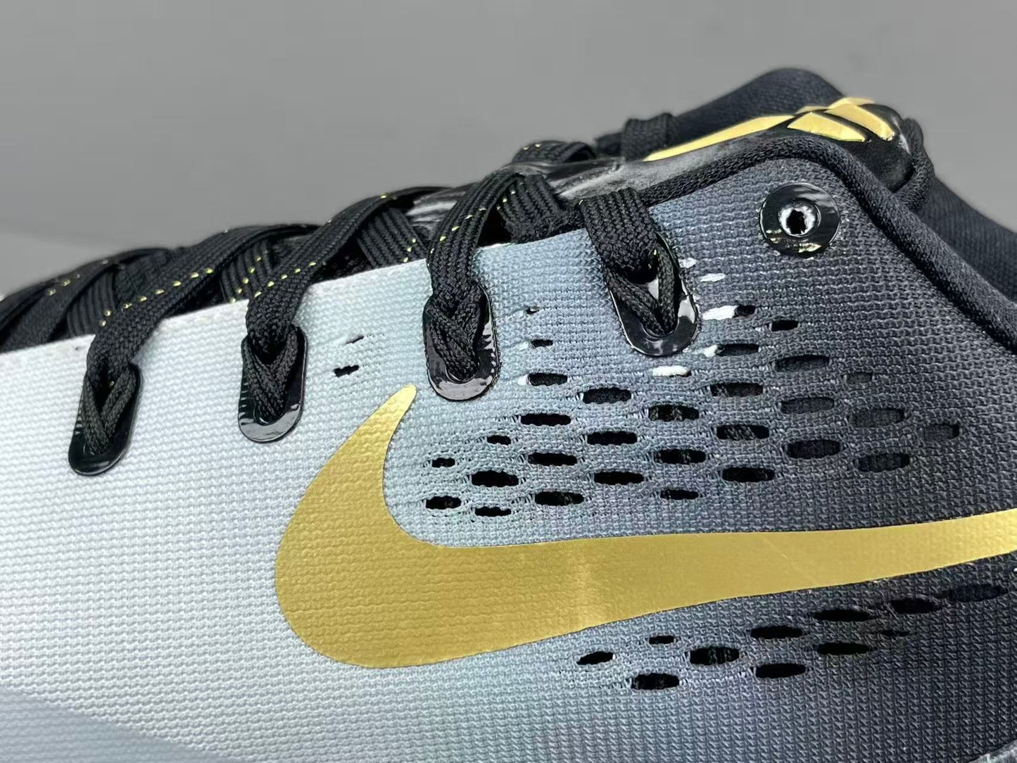 Nike Kobe 9 EM Low Protro Mambacita basketball shoes black gold mens sneakers