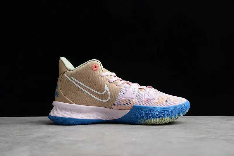 Nike Kyrie 7 x 1 World 1 People Pink basketball shoes – pink low-top sneakers with Zoom Air cushioning and bold performance design