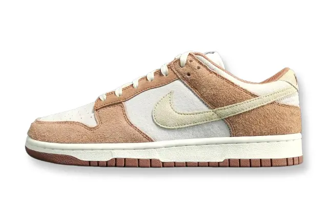 Nike Dunk Low Medium Curry sail leather suede sneakers lifestyle streetwear premium
