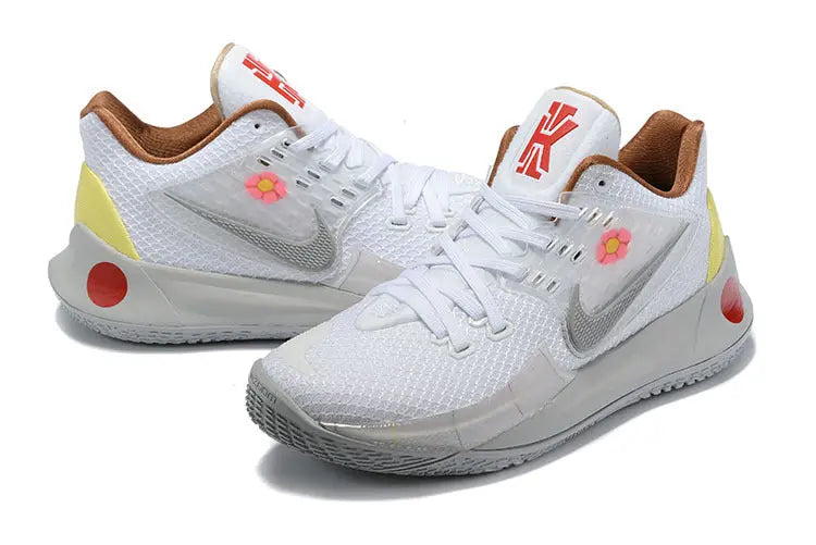 Nike Kyrie 2 x SpongeBob Sandy Cheeks basketball shoes – orange and white low-top sneakers with character-inspired design and Zoom Air cushioning