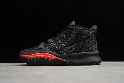 Nike Kyrie 7 BRED men's basketball shoes black red sneakers